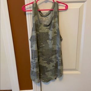 Camouflage tank top